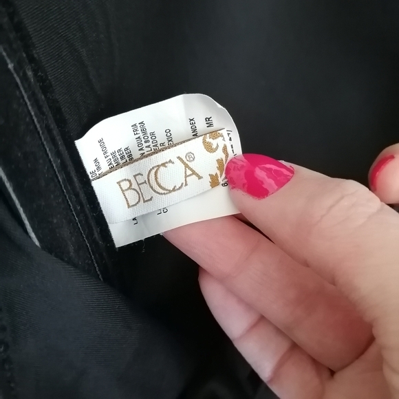 NWOT Becca By Rebecca Virtue Plus Size One Piece Bathing Swim Suit 3X (22-24) - Picture 12 of 16